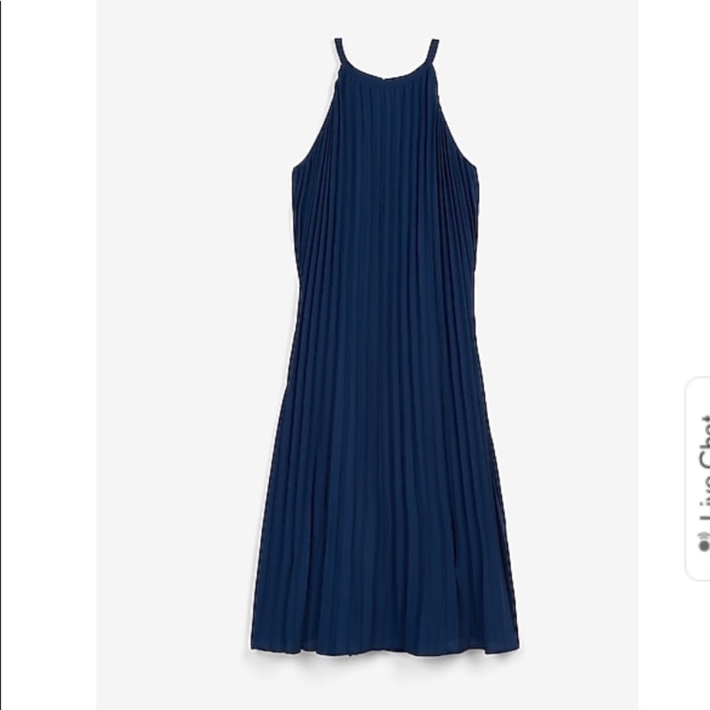 Express pleated dress
